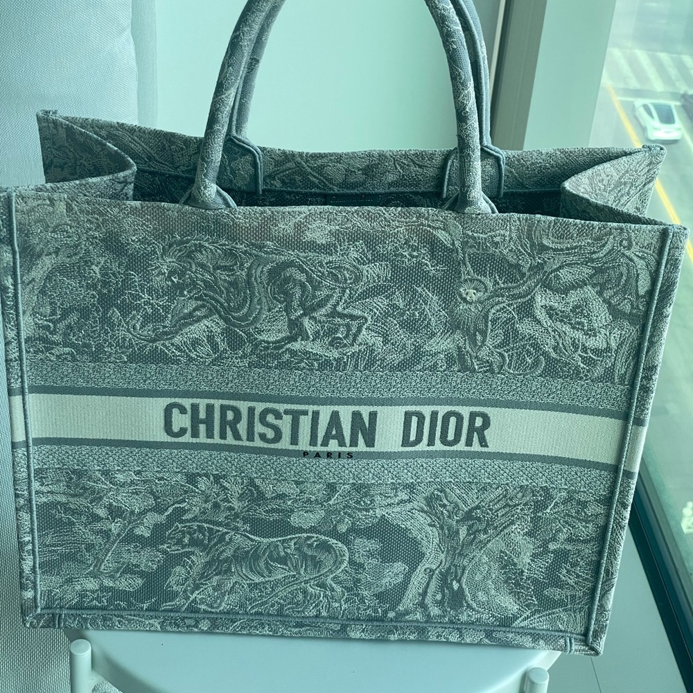 Large Dior Book Tote - Picture 10 of 12